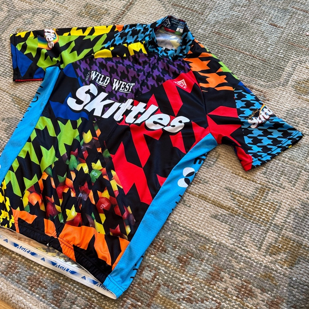 Agile Texas Wild West Skittles Ride Cycling Jersey
